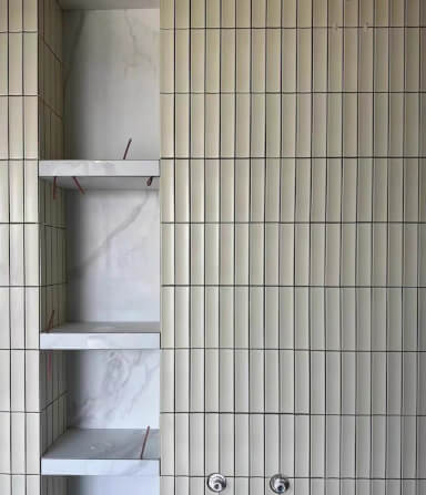 โมเสค TIMELESS TILES รุ่น TIPZY 27.5X29.6 ซม. สีเบจ ผิวด้าน กระเบื้องผนัง_6